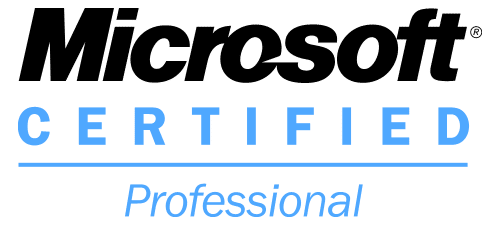 Microsoft certified professional badge